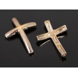 Zdjęcie - Krzyż do bransoletek w kolorze złotym 30x22mm
